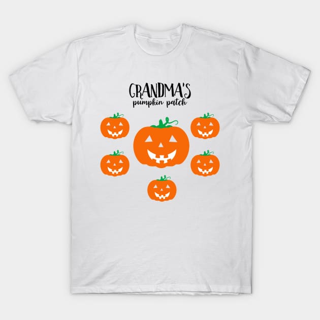 Grandma's Pumpkin Patch T-Shirt by Coral Graphics